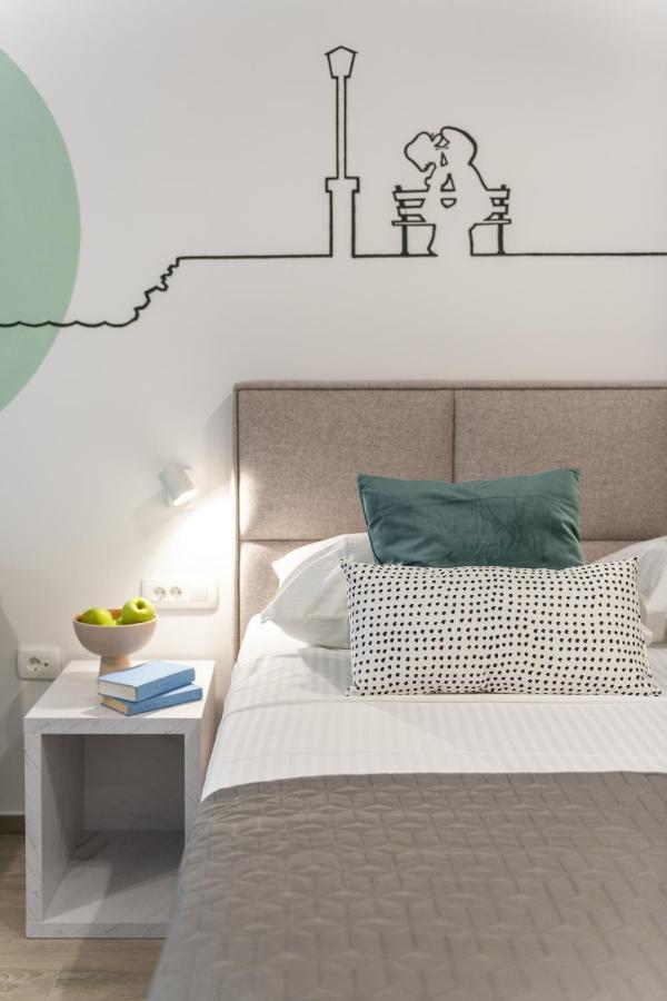 Hica Apartments La Linea Studio Apt With Balcony دوبروفينك المظهر الخارجي الصورة